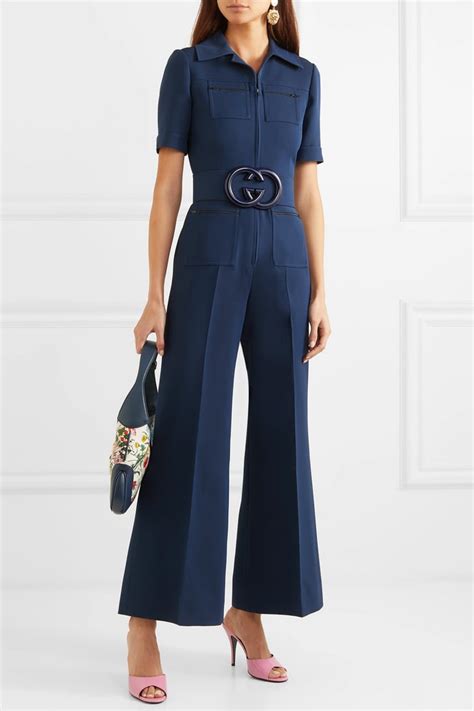 blue gucci jumpsuit